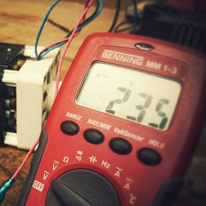 red-multimeter-device
