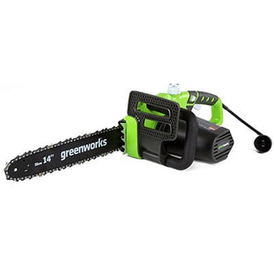 GreenWorks 20222 9-Amp 14-Inch Electric Chainsaw Review