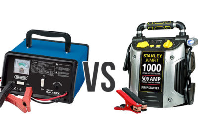 Car Battery Charger vs Jump Starter: What’s the Difference?
