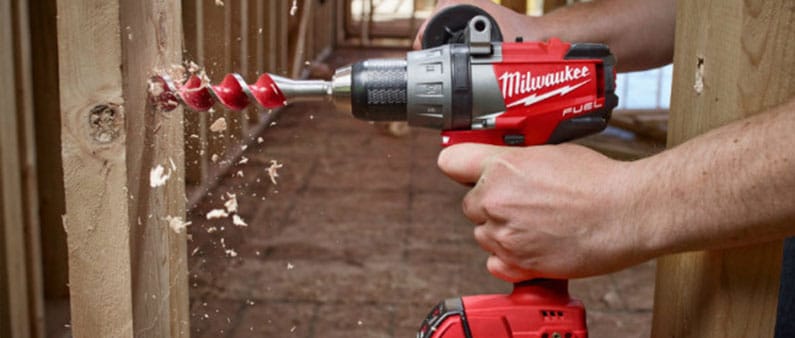 Drilling Hole With Milwaukee 2703-22