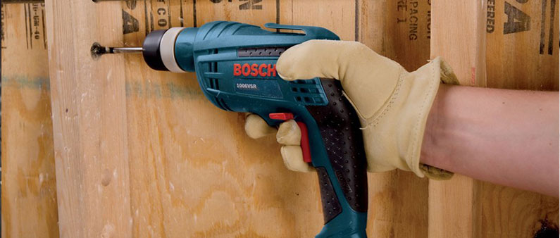 Drilling Wood With Bosch 1006VSR