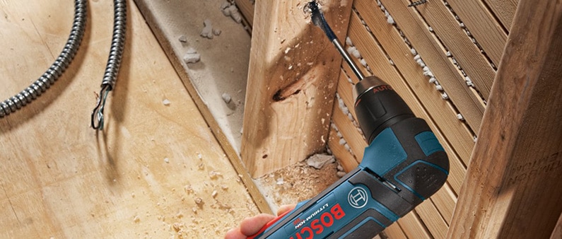 Drilling Wood with Bosch ADS181