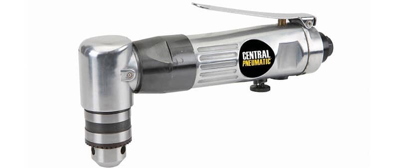 Central Pneumatic Right Angle Drill